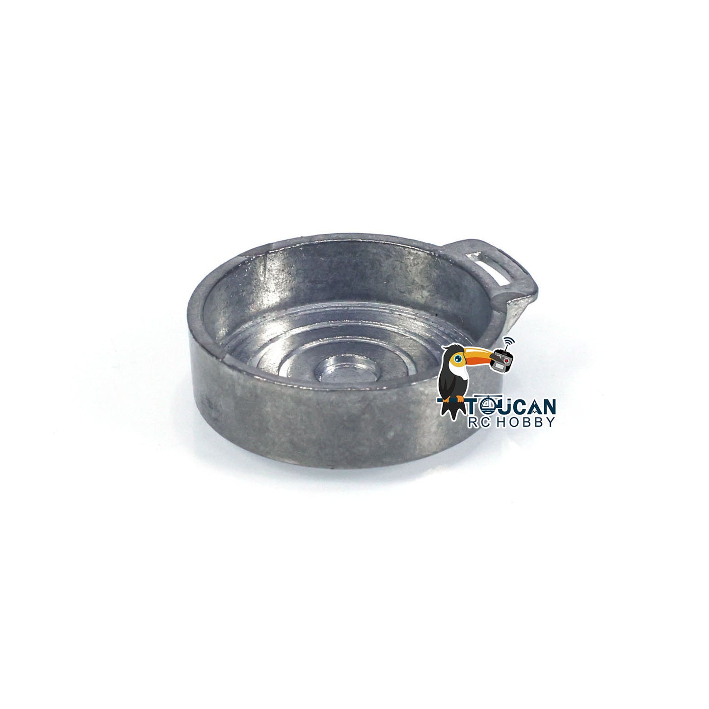 Metal Pan Decorative Pot for 1/16 Scale 2.4Ghz RC Battle Tanks USA M1A2 Abrams 3918 Radio Control Model Spare Parts Accessories