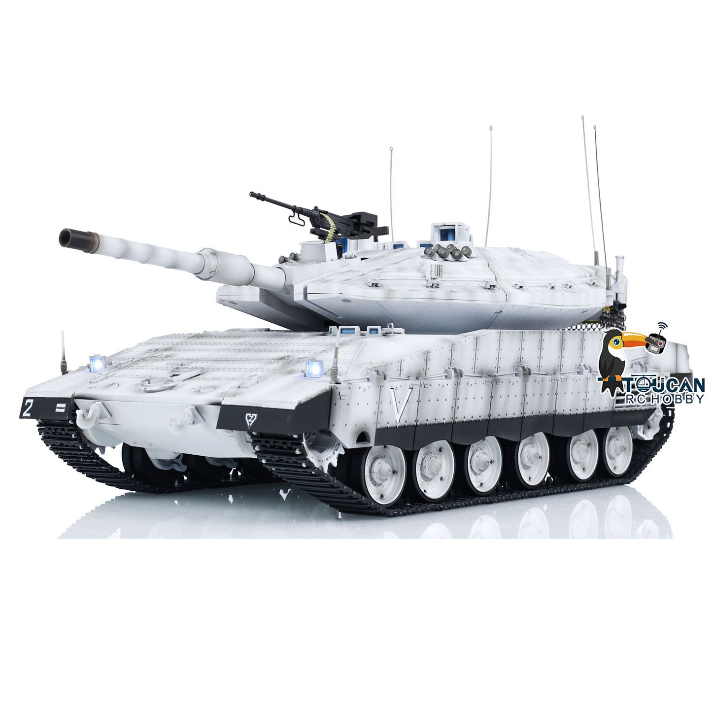 Heng Long Plastic RC Main Battle Tank 1/16 IDF Merkava MK IV 3958 Remote Control Panzer Military Vehicles BB Combating