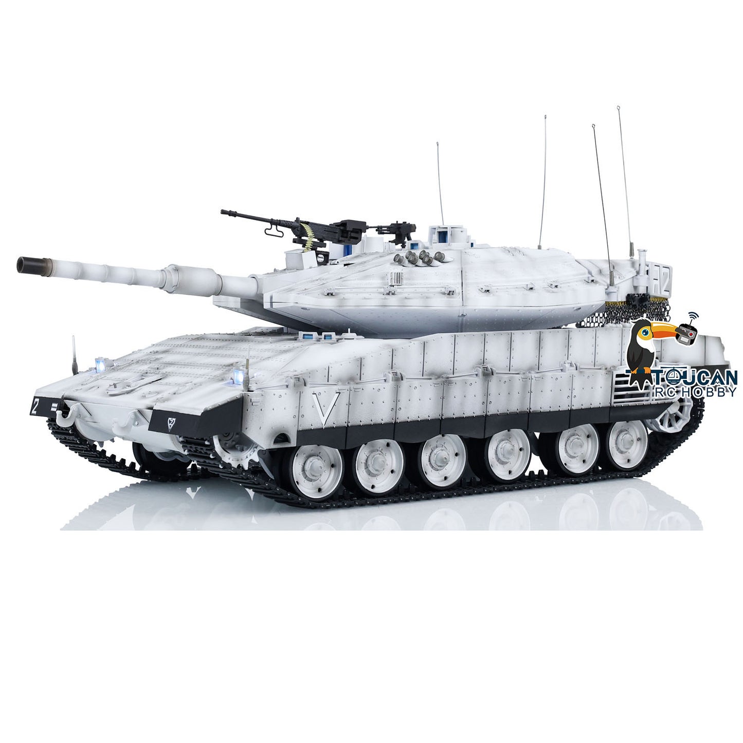 1:16 Scale 2.4Ghz Heng Long 7.0 Transmitter IDF Merkava MK IV RC Main Battle Tank 3958 Remote Control Tanks Emulated Model