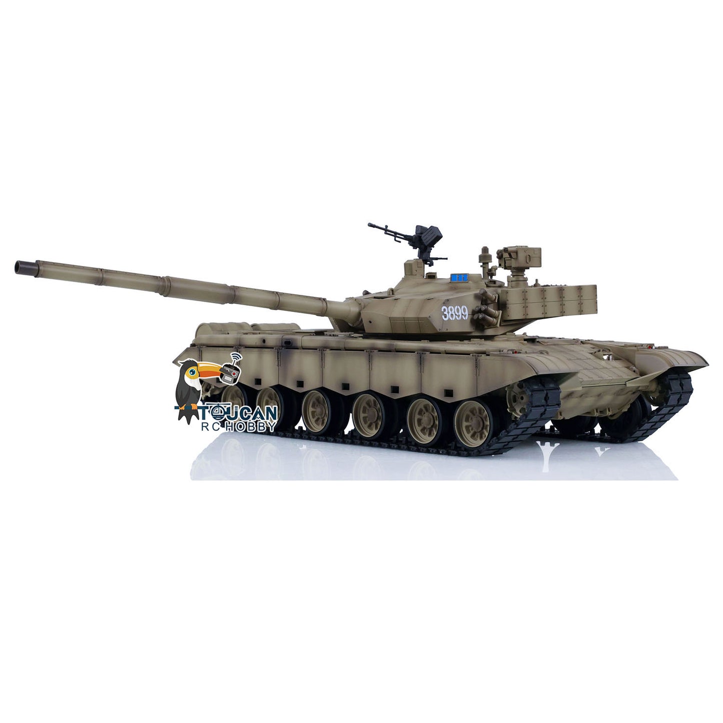 Henglong 1/16 Scale 7.0 Upgraded Chinese 99A FPV RTR RC Tank Model Radio Controlled Panzer 3899A 360 Turret DIY Military Hobby