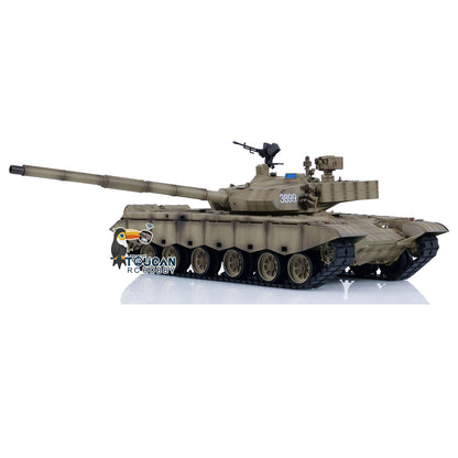 Henglong 1/16 7.0 Upgraded Chinese 99A RTR RC Panzer Remote Controlled Military Car Tank Model DIY 3899A W/ 360 Turret Toys