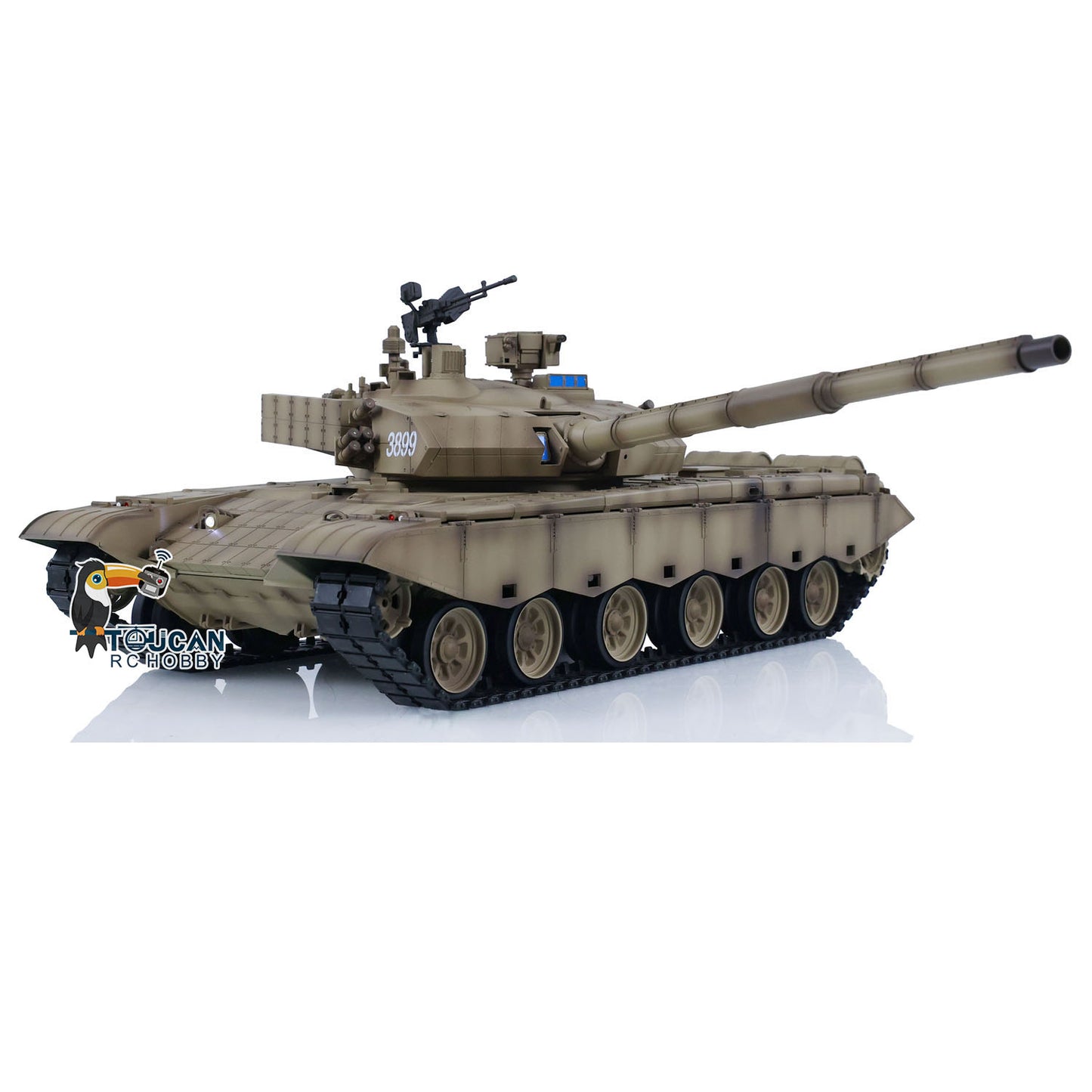 Henglong 1/16 Scale 7.0 Upgraded Chinese 99A FPV RTR RC Tank Model Radio Controlled Panzer 3899A 360 Turret DIY Military Hobby