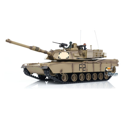 1/16 7.0 2.4Ghz Henglong Plastic M1A2 Abrams RTR RC Tank 3918 With 360 Degrees Rotation Turret Motherboard Speaker IR Airsoft