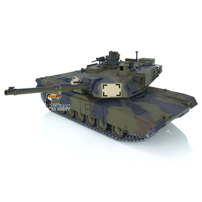 Henglong 1:16 Scale 7.0 Upgrade Edition M1A2 Abrams RTR RC Tank 3918 360 Degrees Turret Barrel Recoil Metal Tracks Idlers FPV