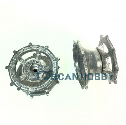 Metal Sprockets for Henglong 1/16 Scale German King Tiger RC Tank 3888 3888A Remote Controlled Panzer DIY Parts