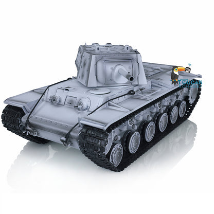 Henglong Radio Control Tank 3878 TK7.0 Soviet KV-1 BB Shooting Tank w/ FPV Metal Tracks Road Wheels Idler Sprocket Wheels 1/16