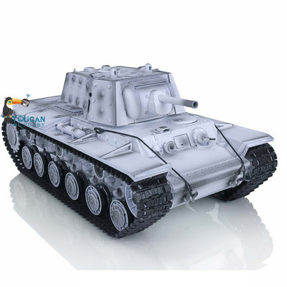 Henglong 1/16 TK7.0 RC Tank 3878 Customized Soviet KV-1 w/ 360 Degrees Rotating Turret Metal Tracks Road Wheels Tracks Sprocket Wheel