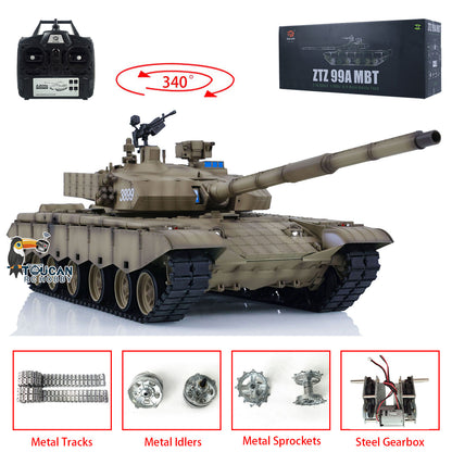 IN STOCK Henglong 1/16 FPV 7.0 Chinese 99A RC Tank Model 3899A 360 Turret Steel Gearbox Radio Controlled Military Vehicle Hobby DIY Toy Car