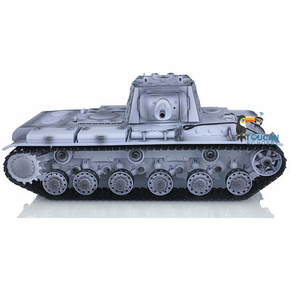 Henglong 1/16 Soviet KV-1 7.0 Version Upgraded 3878 RTR Radio Control Tank Model W/ Metal Tracks Idler Sprocket Wheel Smoking Gearbox