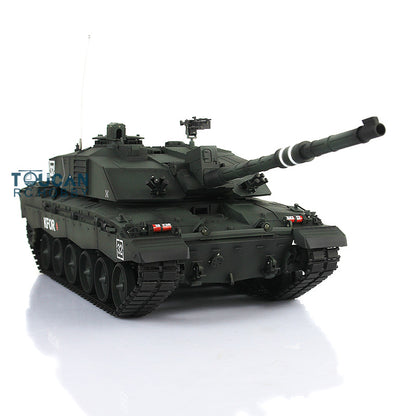 Henglong 1:16 7.0 2.4Ghz Upgrade Edition UK Challenger II RTR RC Tank Model 3908 BB Shooting Unit IR Metal Tracks Idlers Sprockets