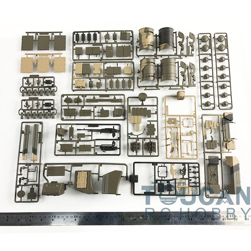 US Warehouse Henglong 1/16 Scale Russian T90 RC Tank 3938 Radio Control Military Model Decoration Plastic Parts Bag