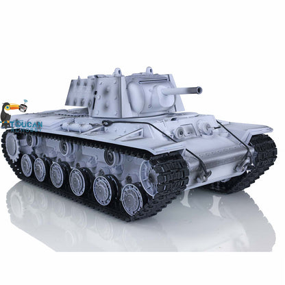 Henglong 1/16 TK7.0 RC Tank 3878 Customized Soviet KV-1 w/ 360 Degrees Rotating Turret Metal Tracks Road Wheels Tracks Sprocket Wheel