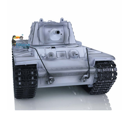 Henglong 1/16 TK7.0 RC Tank 3878 Customized Soviet KV-1 w/ 360 Degrees Rotating Turret Metal Tracks Road Wheels Tracks Sprocket Wheel