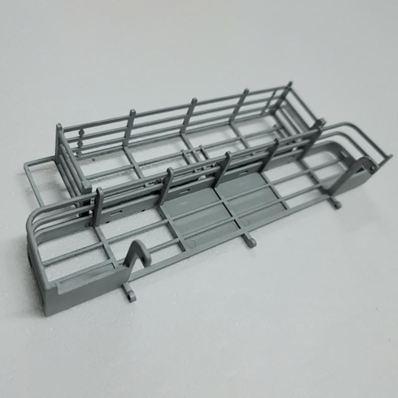 US Warehouse Full Metal Rear Fence Set for RC Tank 1/16 Abrams M1A2 Radio Control Tanks Part Emulated Model DIY Accessories