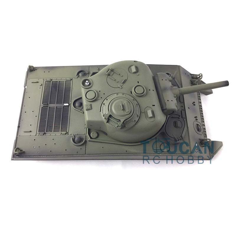 Henglong Upper Hull W/ Plastic Turret for 1/16 Scale USA M4A3 Sherman RC Tank 3898 Simulation Models DIY Accessories