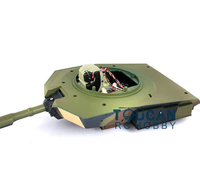 Henglong Plastic Turret W/ BB Unit for 1/16 USA M1A2 Abrams RC Tank 3918 Remote Controlled Military Vehicle DIY Model Parts