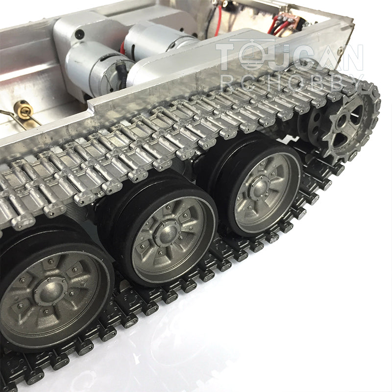 HengLong Original 1/16 3938 T-90 Tank Metal Chassis Tracks Road Wheel Gearbox