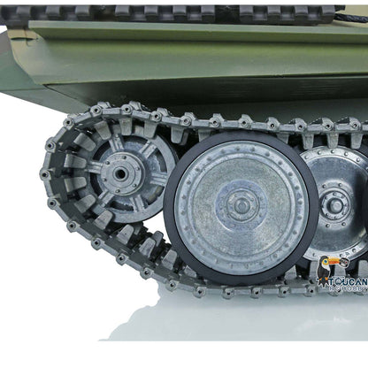 Henglong 1/16 Radio Control Tank 3879 TK7.0 ARTR German Tank Panther G w/ 360 Degrees Rotating Turret Metal Track Road Wheel