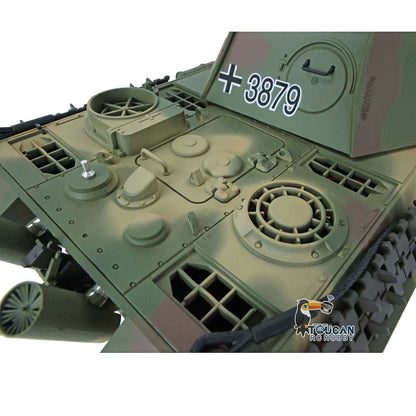 Henglong 1/16 Radio Control Tank 3879 TK7.0 ARTR German Tank Panther G w/ 360 Degrees Rotating Turret Metal Track Road Wheel