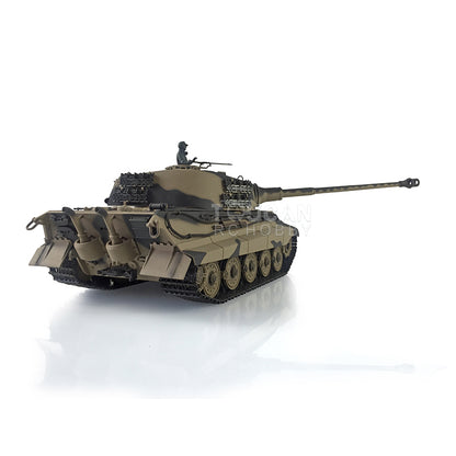 Henglong 7.0 1/16 Upgraded RC Tank Model 3888A German King Tiger w/ 360 Degrees Rotating Turret FPV Barrel Recoil Metal Tracks 2 Sound