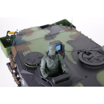 2.4Ghz 1/16 Heng Long TK7.0 Leopard2A6 RTR Remote Controller RC Tank 3889 W/ 360 Degrees Rotating Turret Infrared Receiver Smoke Unit