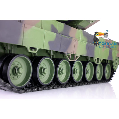 2.4Ghz Remote Control RC Tank Model Heng Long 1/16 Scale TK7.0 Main Board Leopard2A6 3889 Ready to Run Shooting BBs Turret Rotating