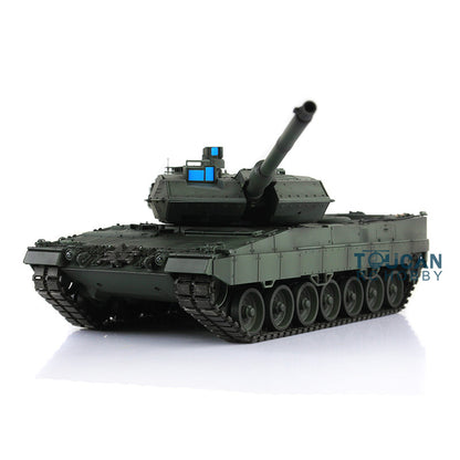 2.4Ghz Remote Controller Henglong 1/16 TK7.0 Edition Metal Leopard2A6 RC Tank Model 3889 W/ 360 Degrees Rotating Turret Battery Charger