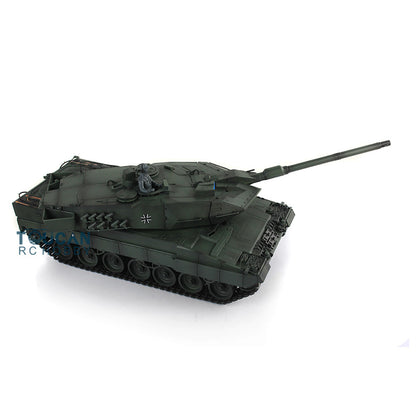 2.4Ghz Remote Control Henglong 1/16 7.0 Upgrade FPV German Leopard2A6 Military RC Battle Tank Model 3889 Festival Gifts Collection