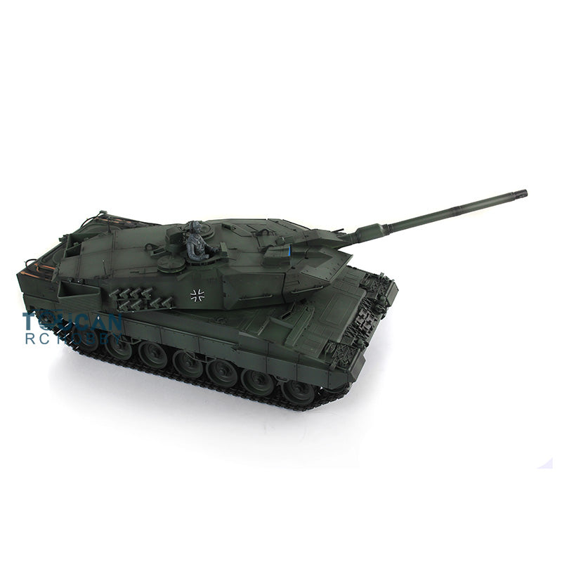 IN STOCK Henglong 1/16 TK7.0 Edition Upgraded Leopard2A6 RC Tank Model 3889 W/ 360 Degrees Rotating Turret Metal Driving Gearbox Tracks