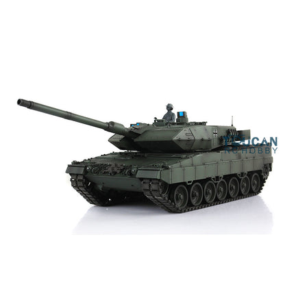 2.4Ghz 1/16 Heng Long TK7.0 Leopard2A6 RTR Remote Controller RC Tank 3889 W/ 360 Degrees Rotating Turret Infrared Receiver Smoke Unit