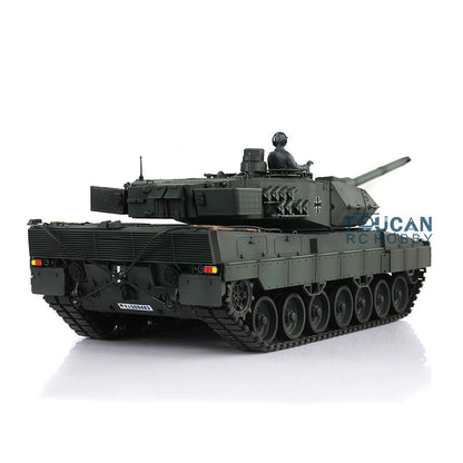 Heng Long 1/16 Military Tank Model TK7.0 Plastic Leopard2A6 RC Tank Model 3889 FPV Barrel Recoil Radio Control Rotating Turret