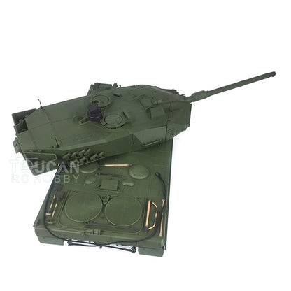 2.4Ghz Remote Control RC Tank Model Heng Long 1/16 Scale TK7.0 Main Board Leopard2A6 3889 Ready to Run Shooting BBs Turret Rotating