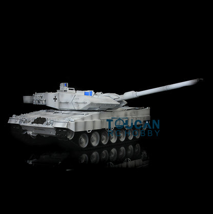 IN STOCK Henglong 1/16 TK7.0 Edition Upgraded Leopard2A6 RC Tank Model 3889 W/ 360 Degrees Rotating Turret Metal Driving Gearbox Tracks