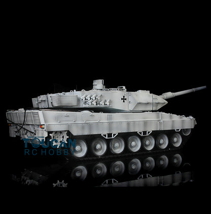 2.4Ghz 1/16 Heng Long TK7.0 Leopard2A6 RTR Remote Controller RC Tank 3889 W/ 360 Degrees Rotating Turret Infrared Receiver Smoke Unit