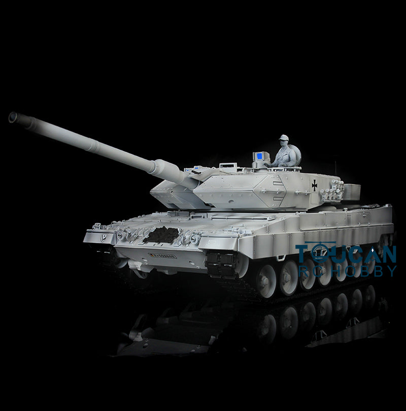 2.4Ghz Remote Control RC Tank Model Heng Long 1/16 Scale TK7.0 Main Board Leopard2A6 3889 Ready to Run Shooting BBs Turret Rotating