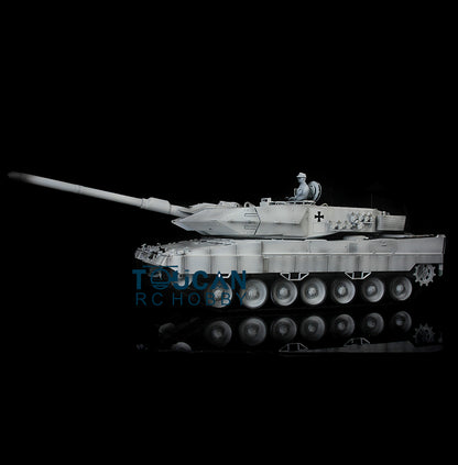 2.4Ghz Remote Control RC Tank Model Heng Long 1/16 Scale TK7.0 Main Board Leopard2A6 3889 Ready to Run Shooting BBs Turret Rotating