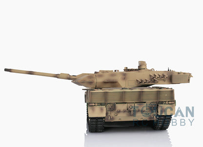 2.4Ghz 1/16 Heng Long TK7.0 Leopard2A6 RTR Remote Controller RC Tank 3889 W/ 360 Degrees Rotating Turret Infrared Receiver Smoke Unit