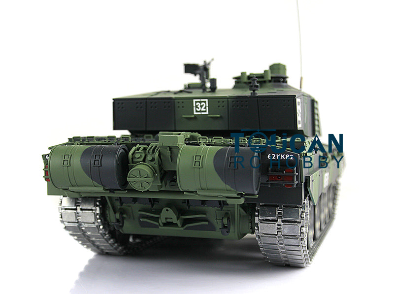 Henglong 1:16 Challenger II RTR RC Tank Model TK7.0 3908 360 Degrees Turret Steel Gearbox Metal Tracks Idlers Sprockets Road Wheels