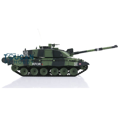 Henglong 1/16 Scale 7.0 2.4Ghz Plastic Version British Challenger II RTR RC Tank Model 3908 340 Turret Air Soft IR System