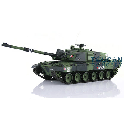 Henglong 1/16 Scale 7.0 2.4Ghz Plastic Version British Challenger II RTR RC Tank Model 3908 340 Turret Air Soft IR System