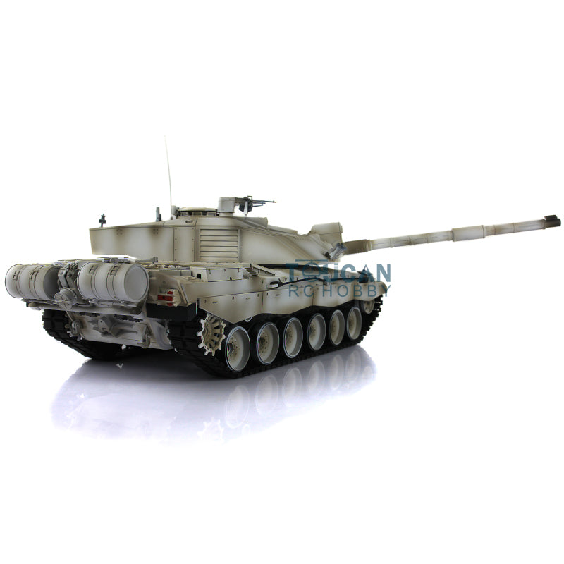 Henglong 7.0 1/16 Scale FPV UK Challenger II RTR RC Tank Model 3908 360 Degrees Turret Speaker First Person View Steel Gearbox