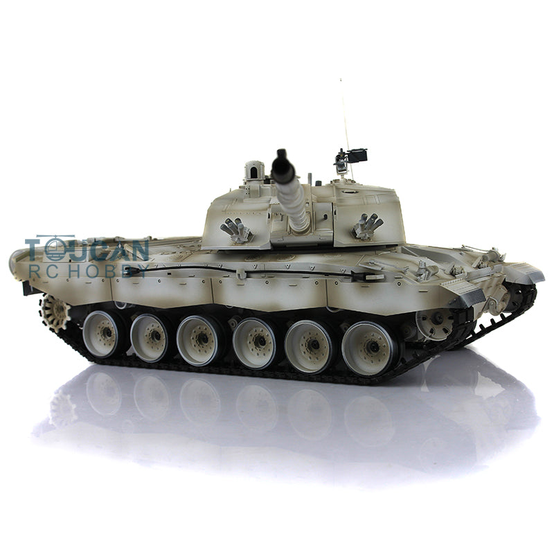 Henglong 7.0 1/16 Scale FPV UK Challenger II RTR RC Tank Model 3908 360 Degrees Turret Speaker First Person View Steel Gearbox