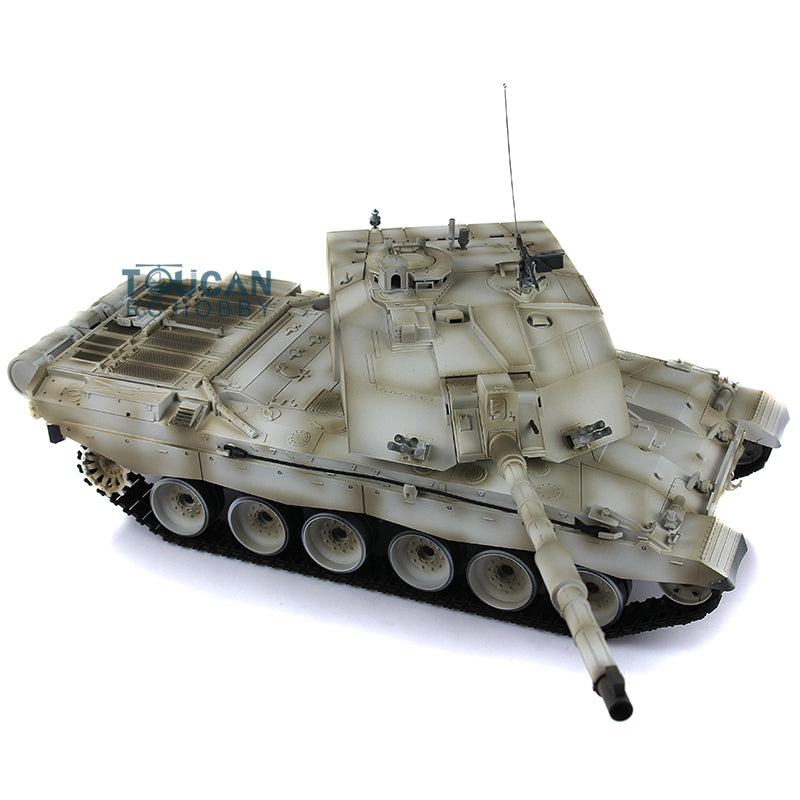 Henglong 1/16 Scale 7.0 2.4Ghz Plastic Version British Challenger II RTR RC Tank Model 3908 340 Turret Air Soft IR System