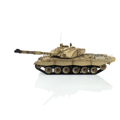 Henglong 1/16 Scale 7.0 2.4Ghz Plastic Version British Challenger II RTR RC Tank Model 3908 340 Turret Air Soft IR System