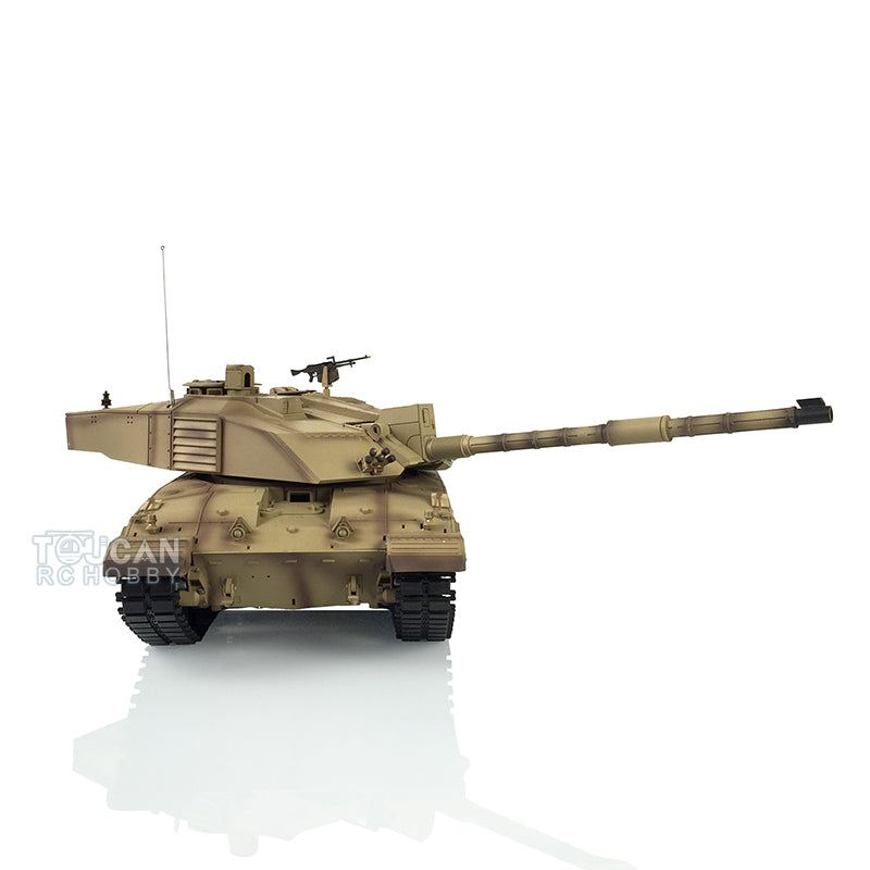 Henglong 1/16 Scale 7.0 2.4Ghz Plastic Version British Challenger II RTR RC Tank Model 3908 340 Turret Air Soft IR System