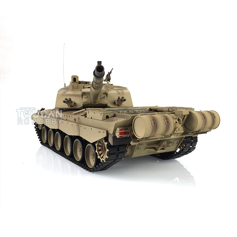 Henglong 1/16 Scale 7.0 2.4Ghz Plastic Version British Challenger II RTR RC Tank Model 3908 340 Turret Air Soft IR System