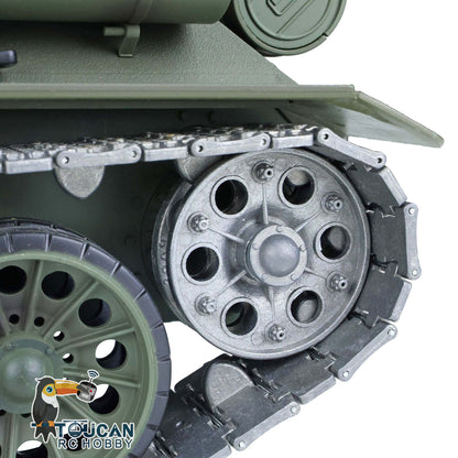 Henglong 7.0 1/16 Scale Soviet T34-85 RTR RC Tank Model 3909 Motor Speaker Gearbox Metal Tracks 340 Turret Battery Infrared Battle