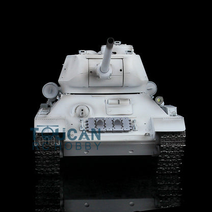 Henglong 7.0 1/16 Scale Soviet T34-85 RTR RC Tank Model 3909 Motor Speaker Gearbox Metal Tracks 340 Turret Battery Infrared Battle