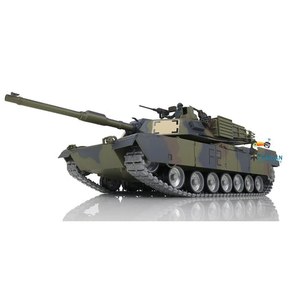 Henglong 1:16 7.0 Customized FPV Abrams M1A2 RTR RC Tank 3918 360 Degrees Rotation Turret Barrel Recoil Metal Tracks Steel Gearbox