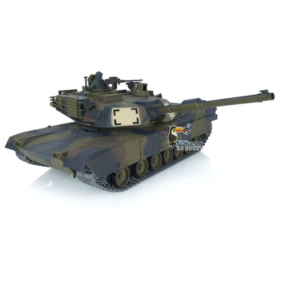 Henglong 7.0 1/16 Scale Abrams M1A2 RTR RC Tank 3918 360 Degrees Turret Metal Tracks Rubber Pads Steel Gearbox Barrel Recoil